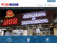 Tablet Screenshot of morchemist.com